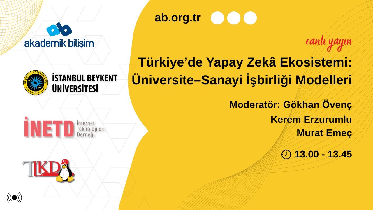 Türkiye’de Yapay Zekâ Ekosistemi: Üniversite–Sanayi İşbirliği Modelleri