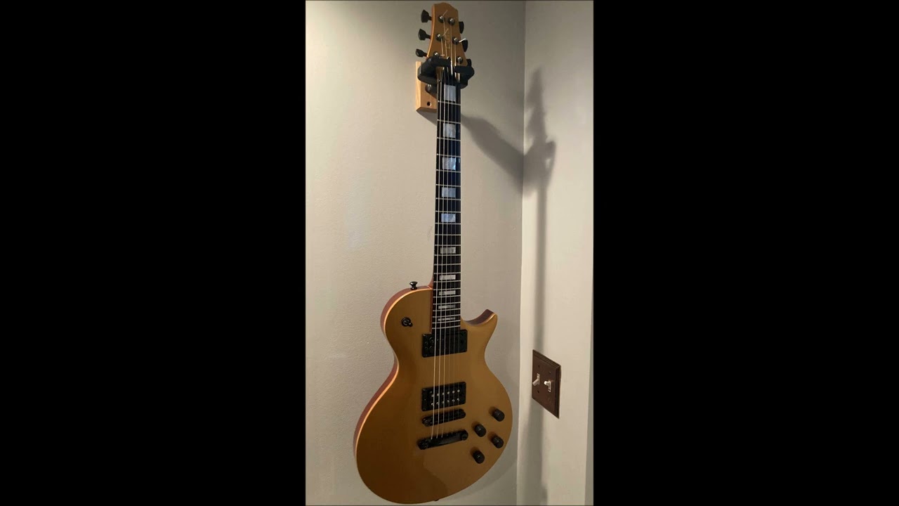 Carvin Kiesel CS6 Gold Top Ebony / Holy Diver / Friedman Phil X Mr Scary Mod / Hopkins Sat Switch