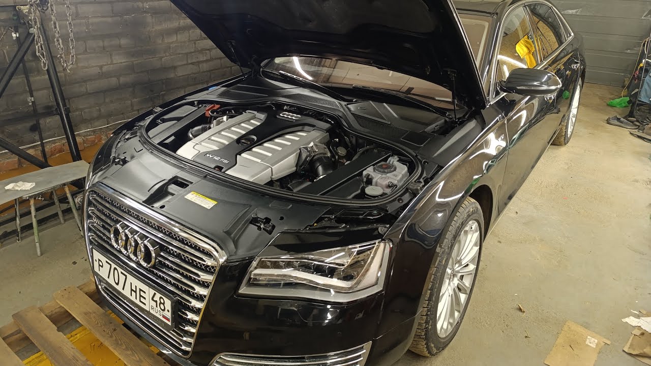 ФИНАЛ! Капитальный ремонт w12 ceja Audi a8