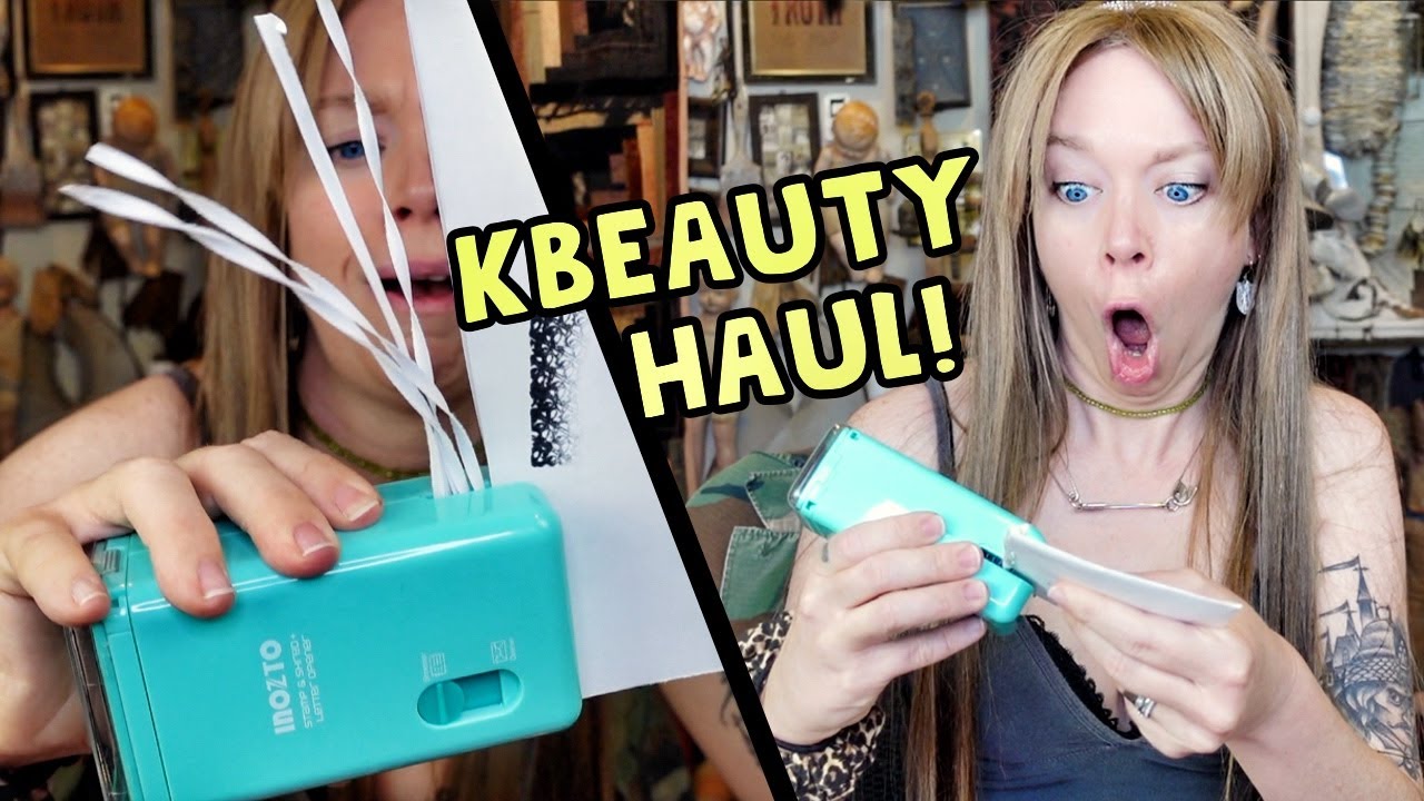 K-Beauty/J-Beauty Haul - BEAUTY, Stationary, Planners, Gadgets!
