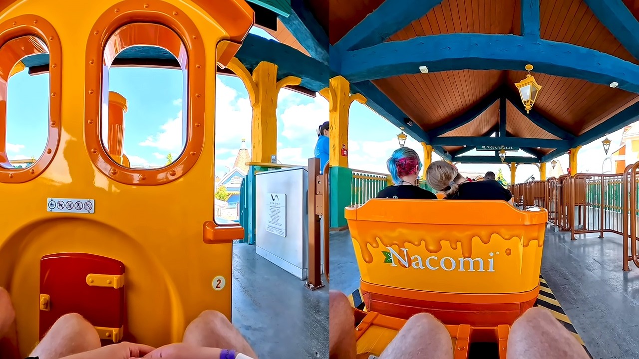 Honey Harbour Prz&oacute;d vs Tył - Energylandia 2025 (4K) (POV) (Zator, Polska) Insta360 X5