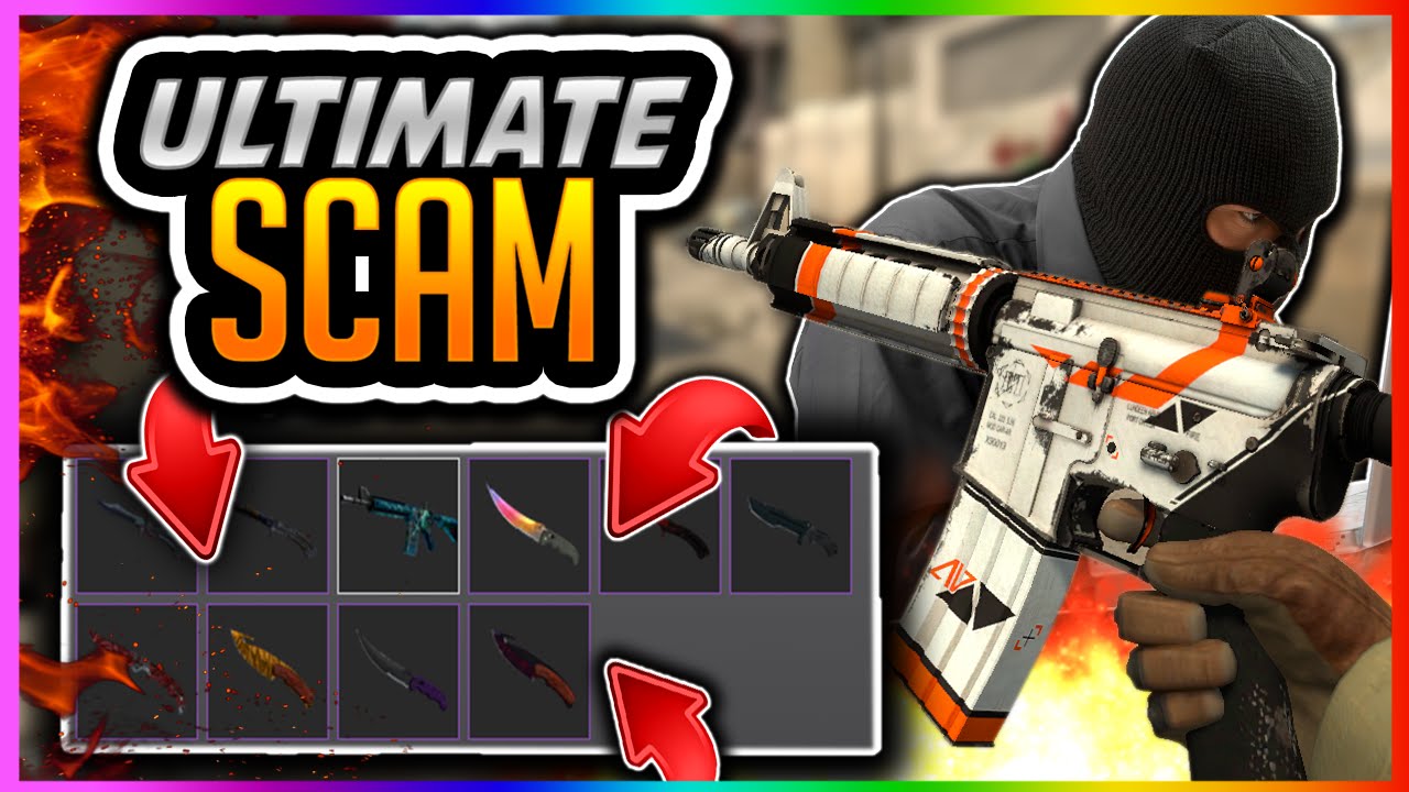CSGO SCAM - THE ULTIMATE SCAM... (CS GO Skin Scam PayPal Invoice Scam Top Scams in CSGO)