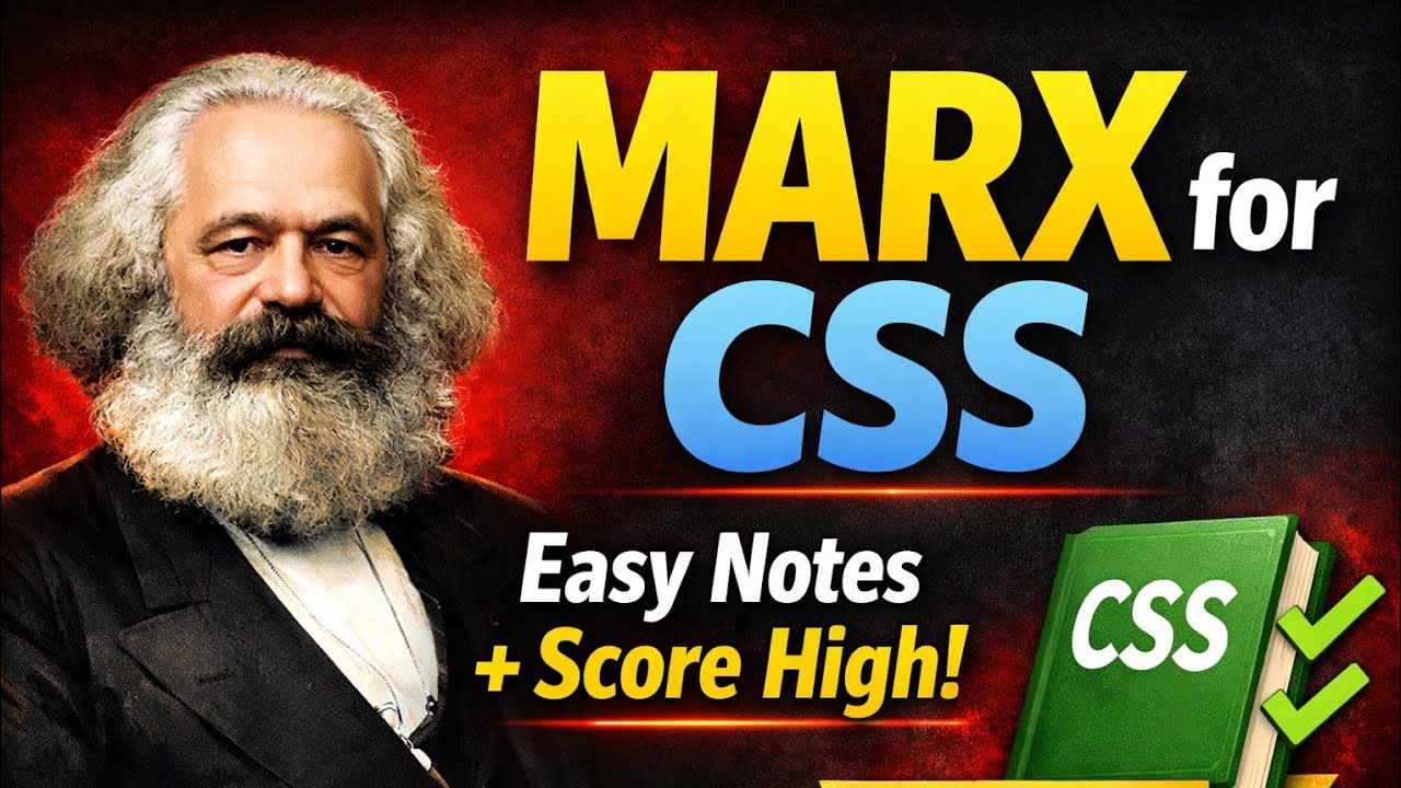 Lec # 10 | Karl Marx Explained | Historical Materialism | Class Struggle |  Capitalism | #Notes