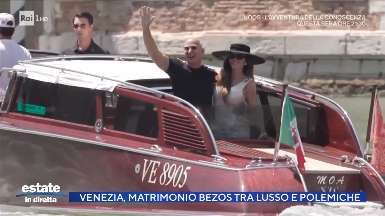 Venezia, il matrimonio di Bezos tra lusso e polemiche - Estate in diretta 30/06/2025