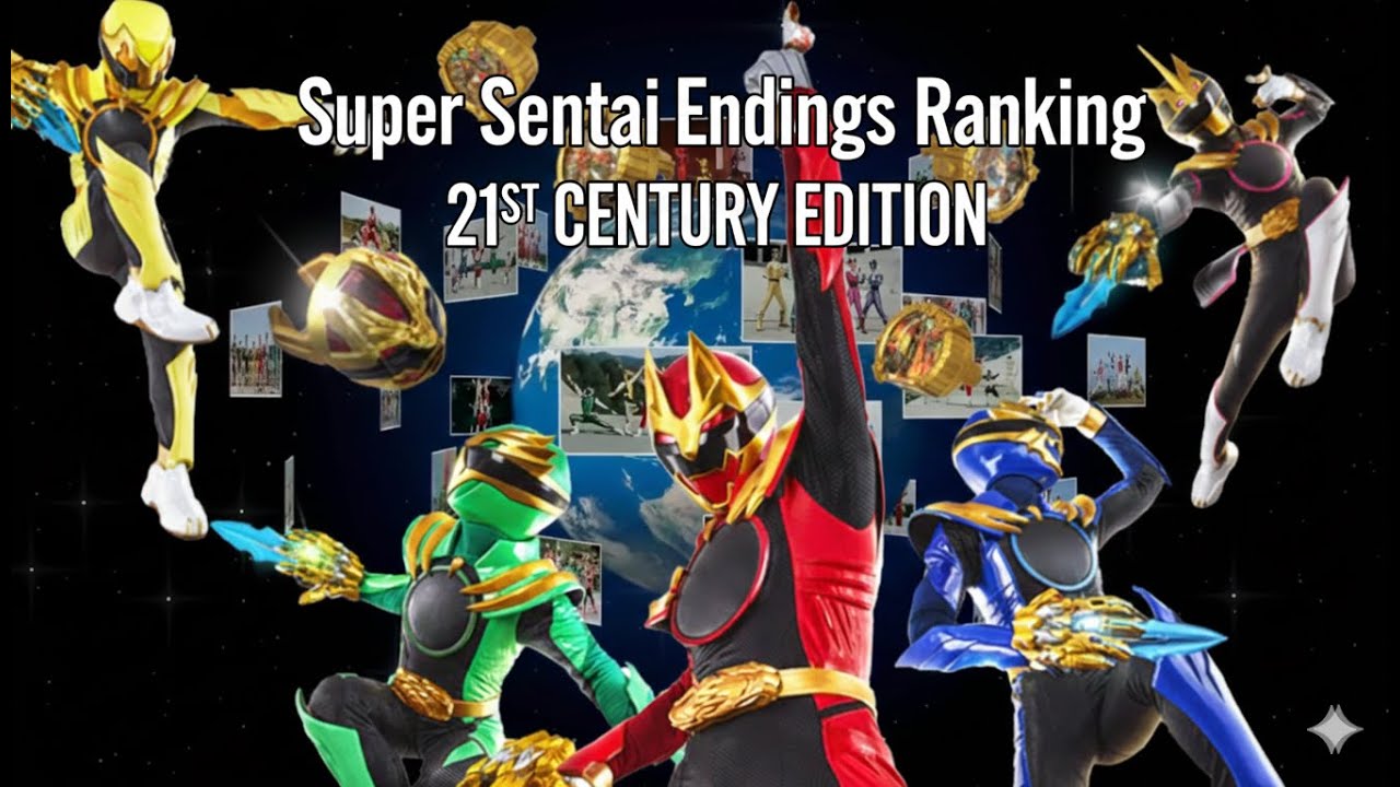 Super Sentai Endings Ranking (21st century edition)