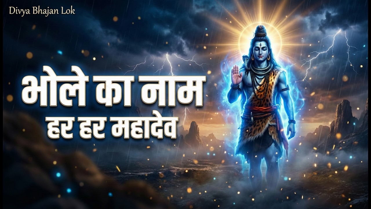 हर हर महादेव गूंज उठा 🔱 | Bhole Ka Naam | Powerful Mahadev Song 2026
