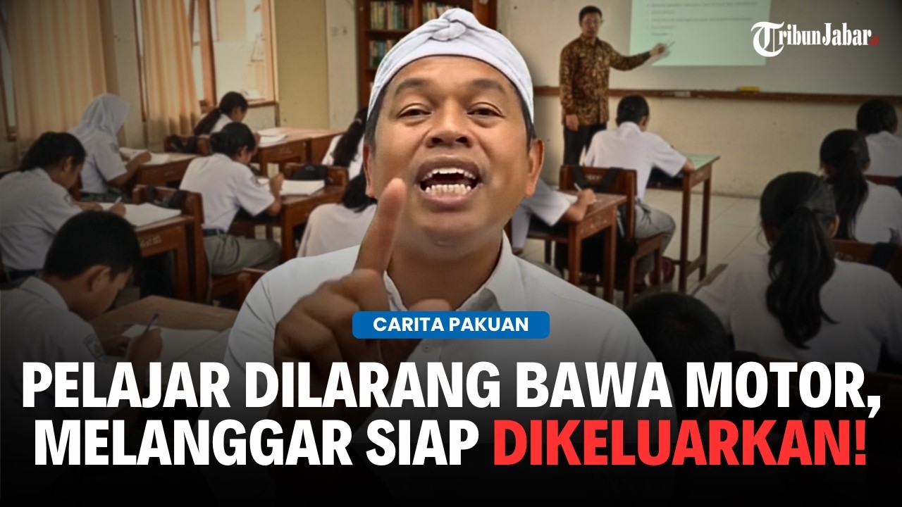 DILARANG MEMBAWA MOTOR ! Aturan dan Intruksi Dedi Mulyadi bagi Siswa-siswi di Jabar | Carita Pakuan