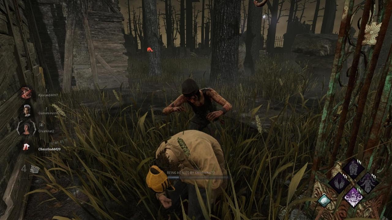 Dead by Daylight - ChessGodd420 and Crushinat2 against Hitman21savage9
