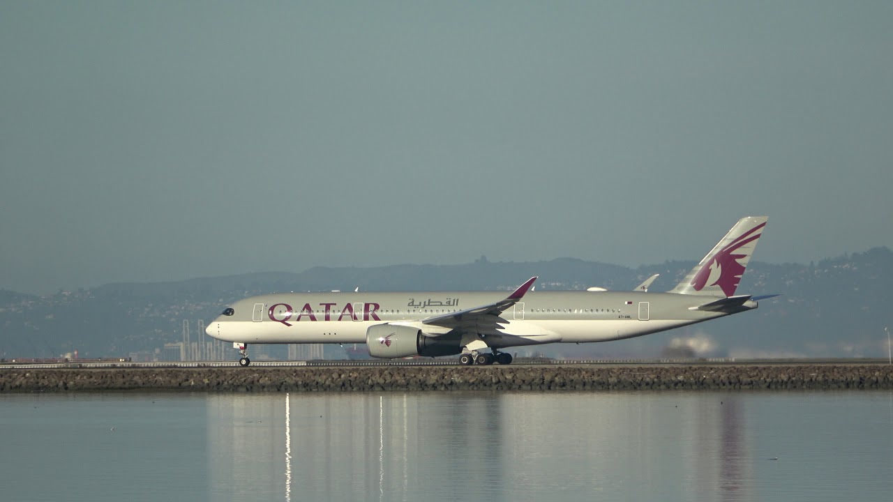 QR738 - SFO to DOH -- San Francisco to Doha Airbus A350-941