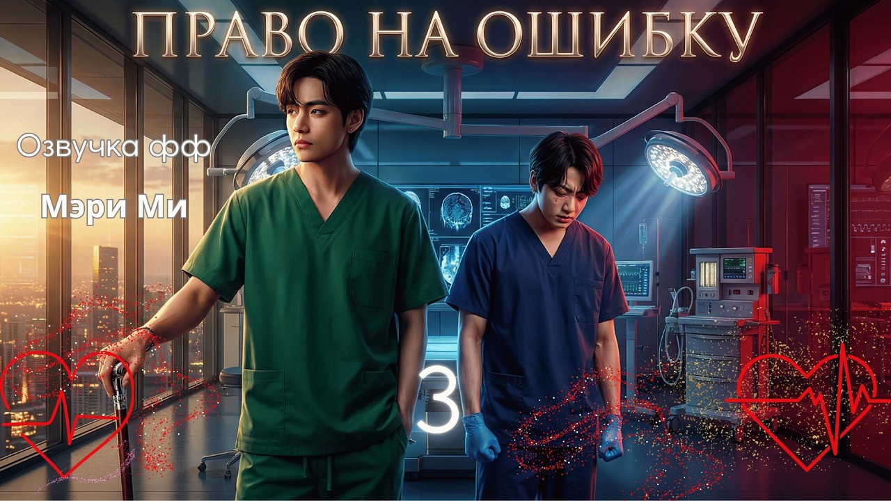 ФФ Право на ошибку/Мэри Ми.Глава3🩸Драма о медицине, выгорании и любви/БТС/BTS/taekook/Вигуки