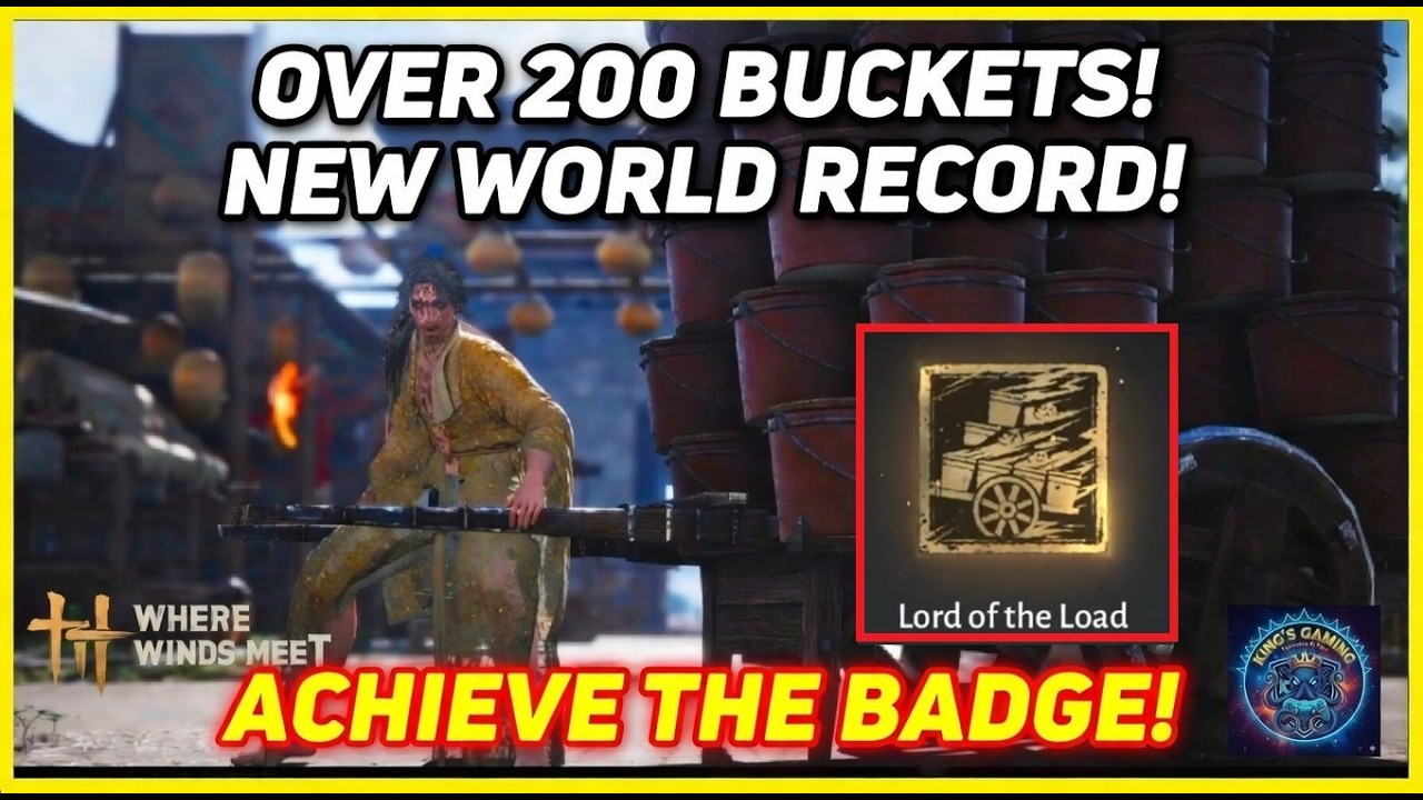How to get the Dung Tycoon Lord of the Load Badge - Where winds meet