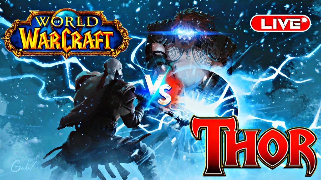 LORE ACCURATE THOR vs WARCRAFT: World of Warcraft #WoW #FYP #mmorpg