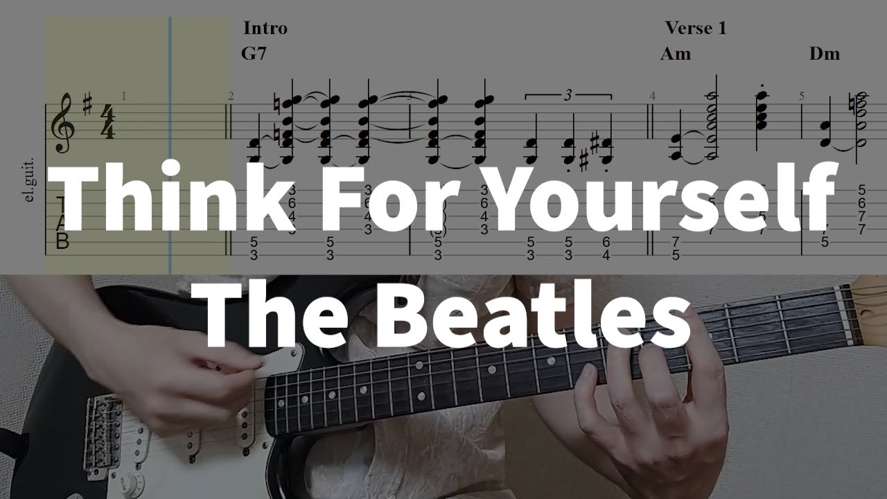 The Beatles - Think For Yourself Guitar Tabs