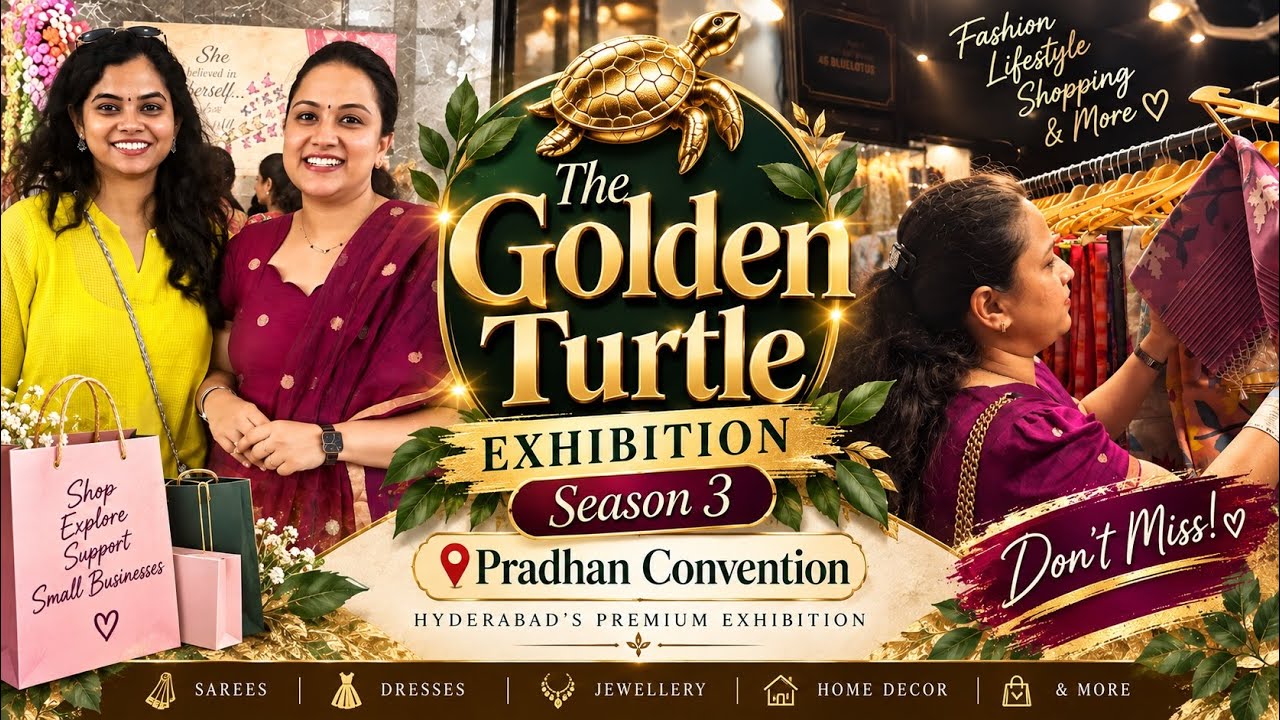 The Golden Turtle Season 3 | Pradhan Convention| Hyderabad Shopping Vlog| Premium Brands 