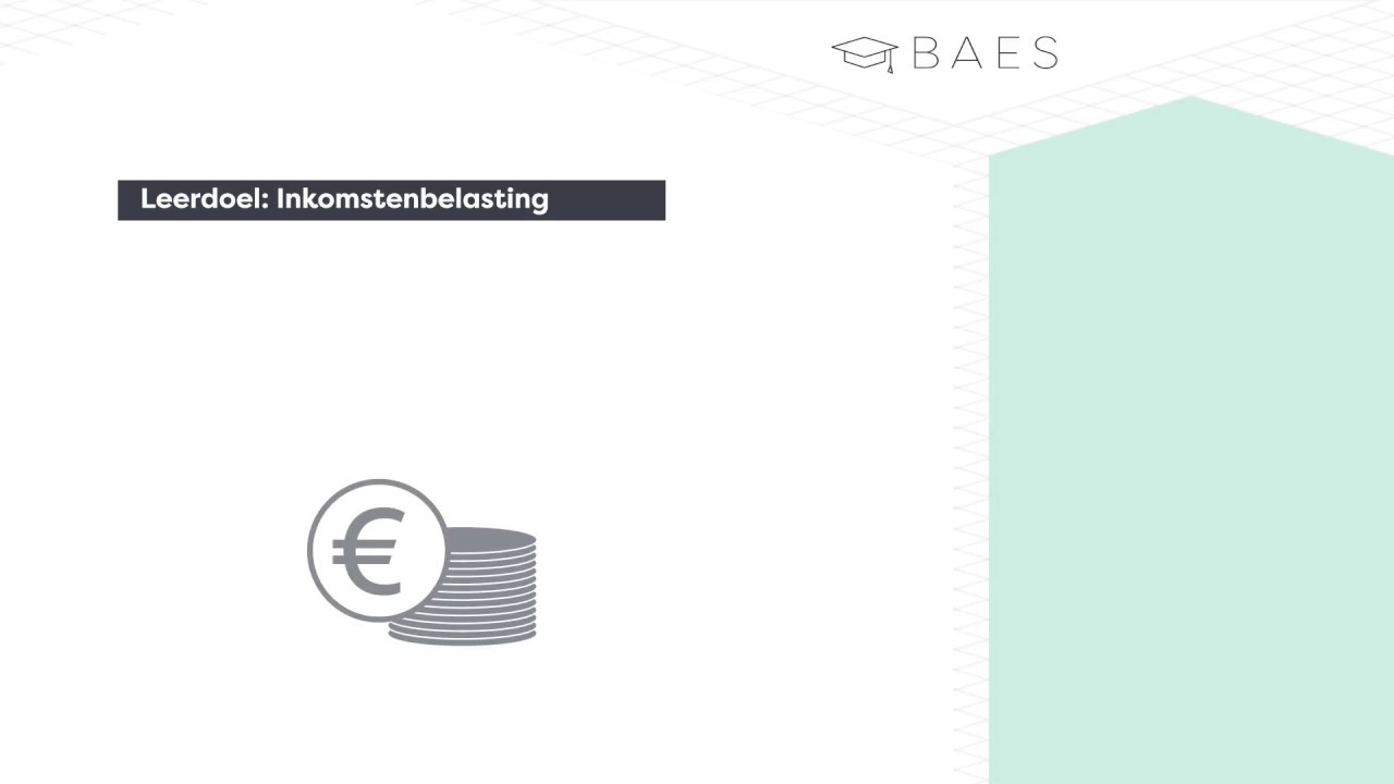 BAES Education - Inkomsten- en vennootschapsbelasting - Theorie
