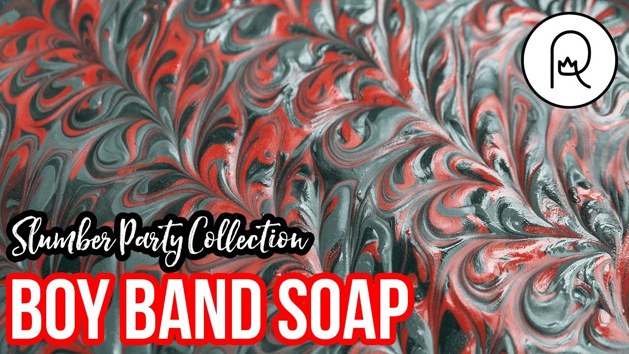 I Made a Soap Inspired by Boy Bands | SLUMBER PARTY COLLECTION | Royalty Soaps