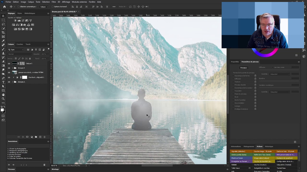 📷 Comment ajouter de la brume à vos photos dans Photoshop