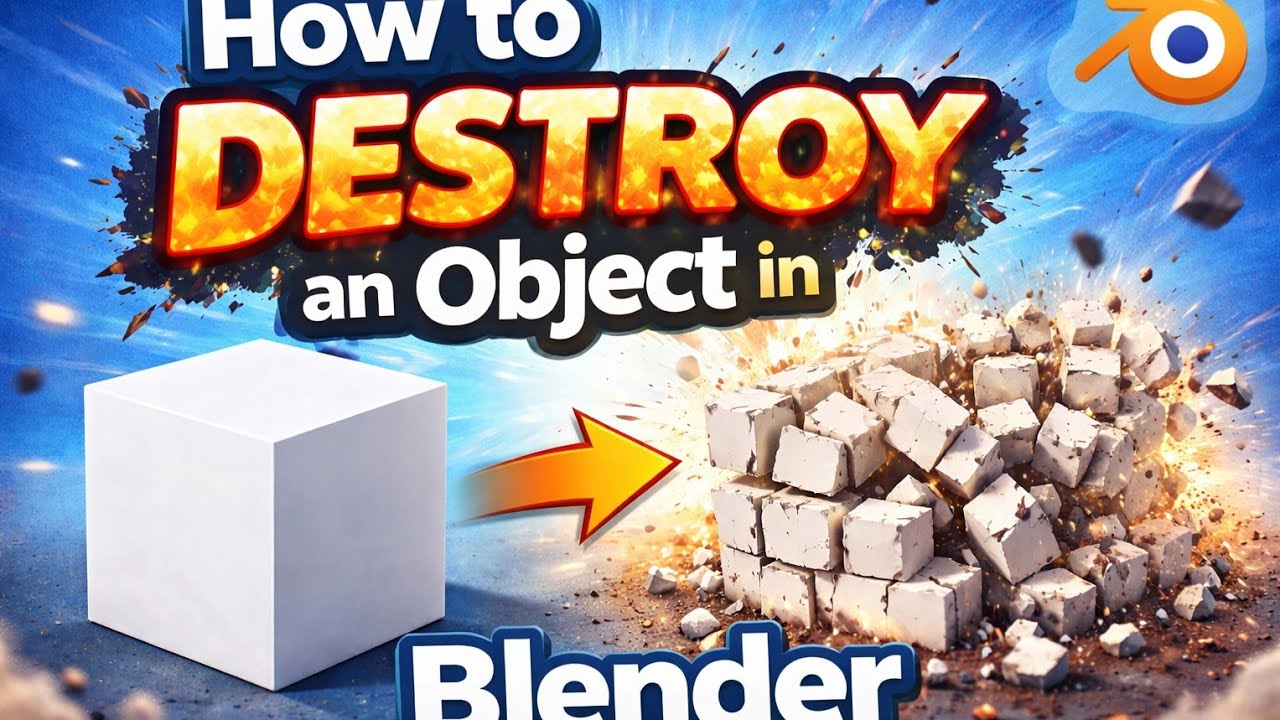 How to Destroy an object in blender