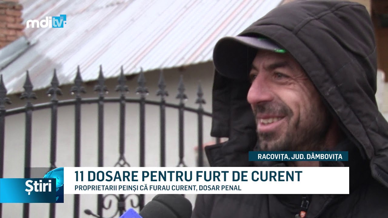 11 dosare pentru furt de curent