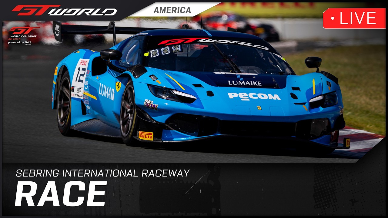 LIVE | Race |&nbsp;Sebring International Raceway | GT World Challenge America powered by AWS 2026
