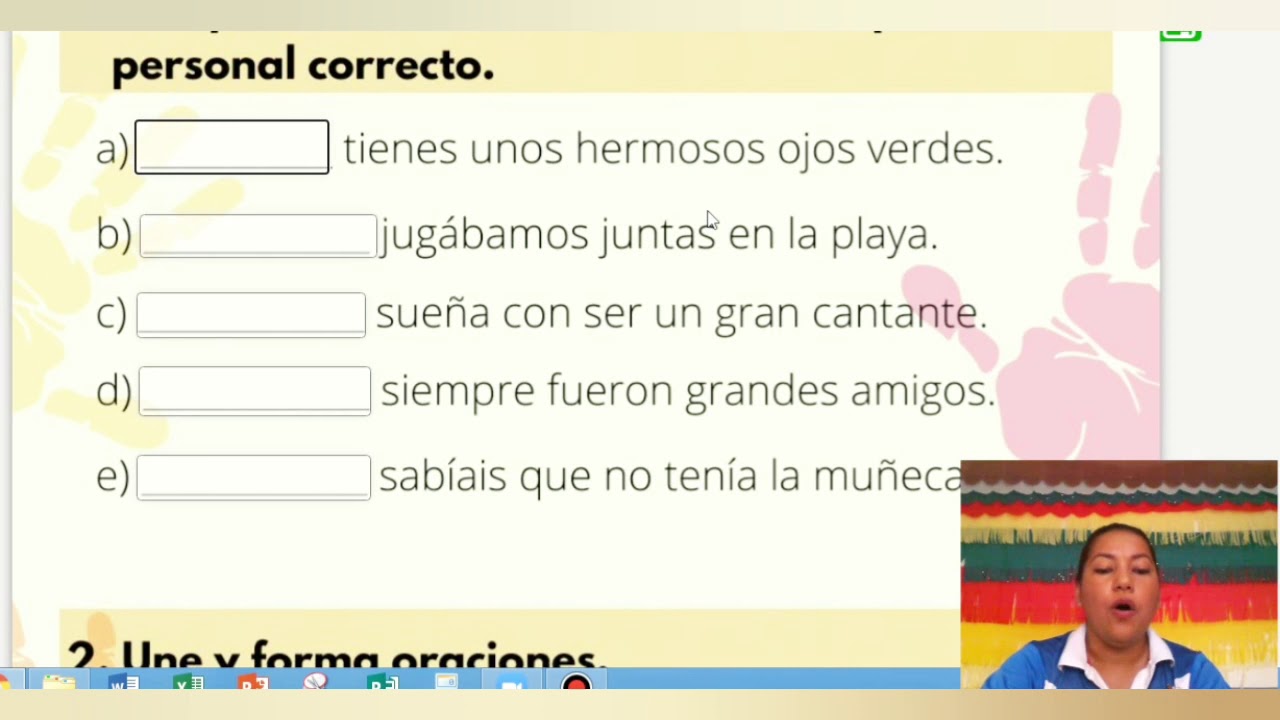 Los pronombres personales ejercicios