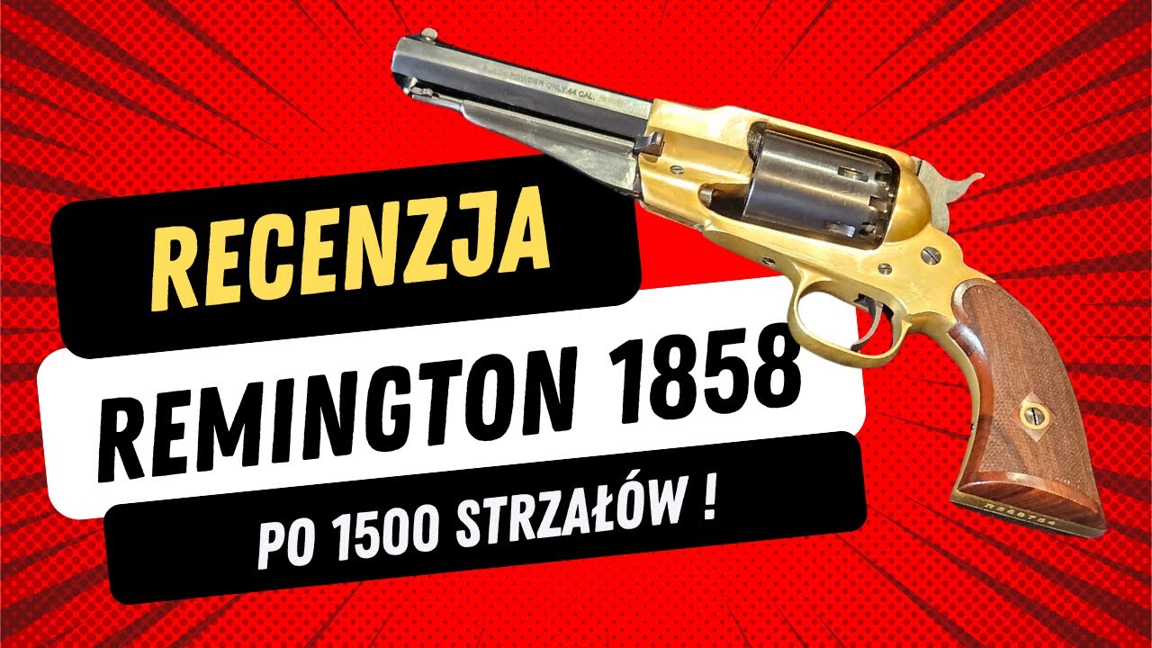 Remington 1858 po 1500 strzałach