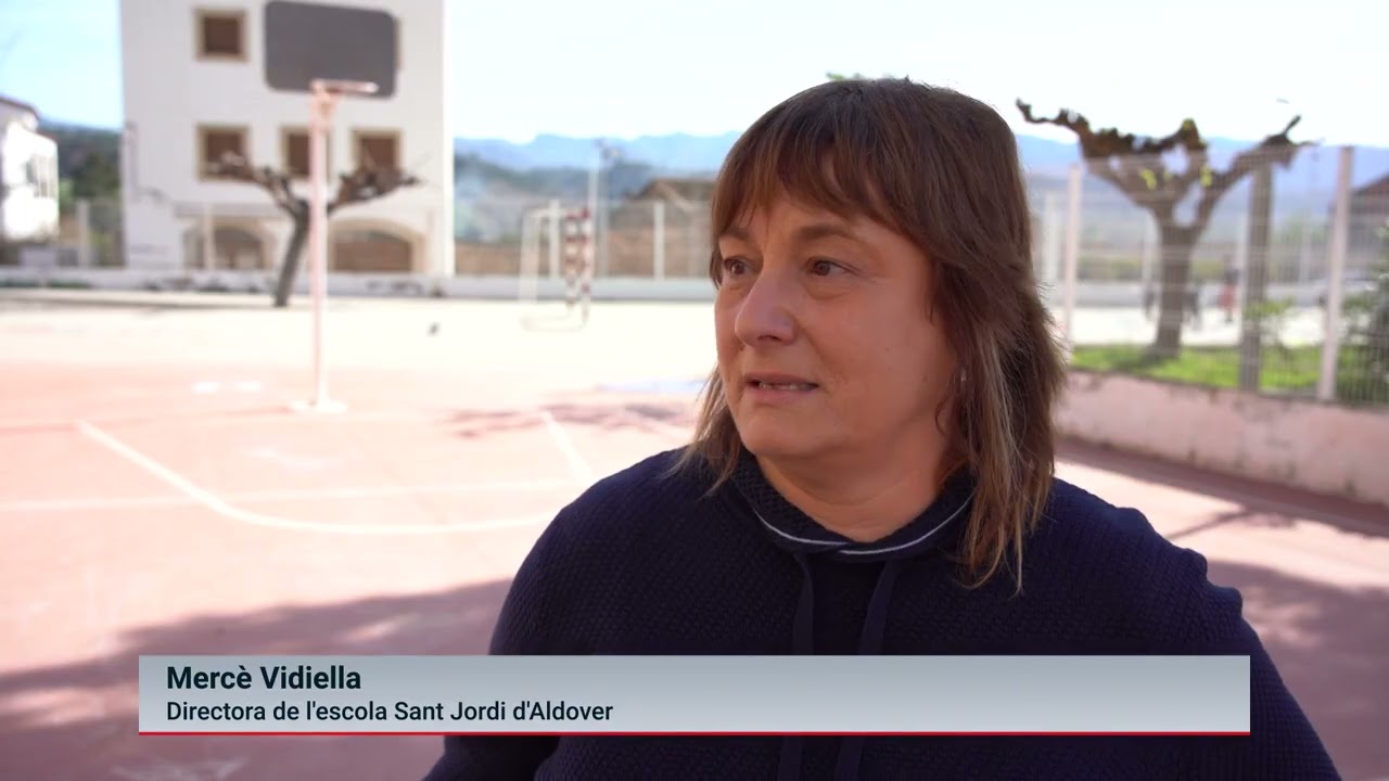 L’escola Sant Jordi d’Aldover activarà els serveis d’acollida matinal i menjador