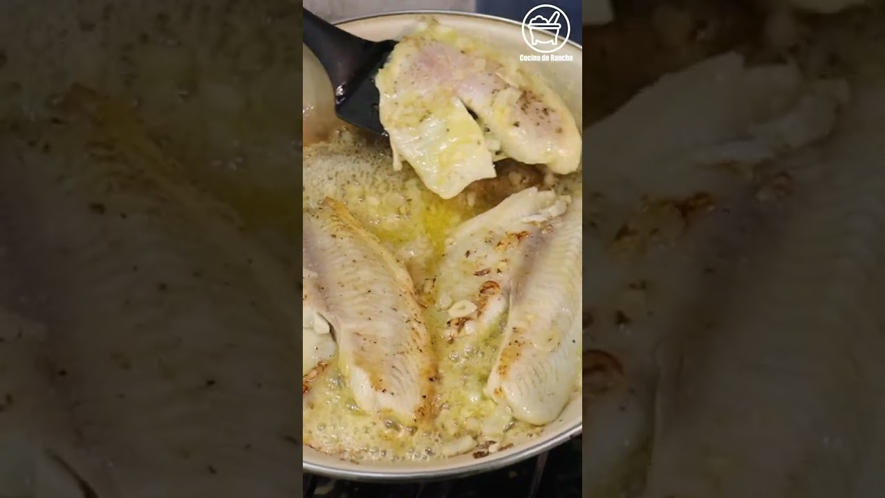 Filete de pescado a la mantequilla