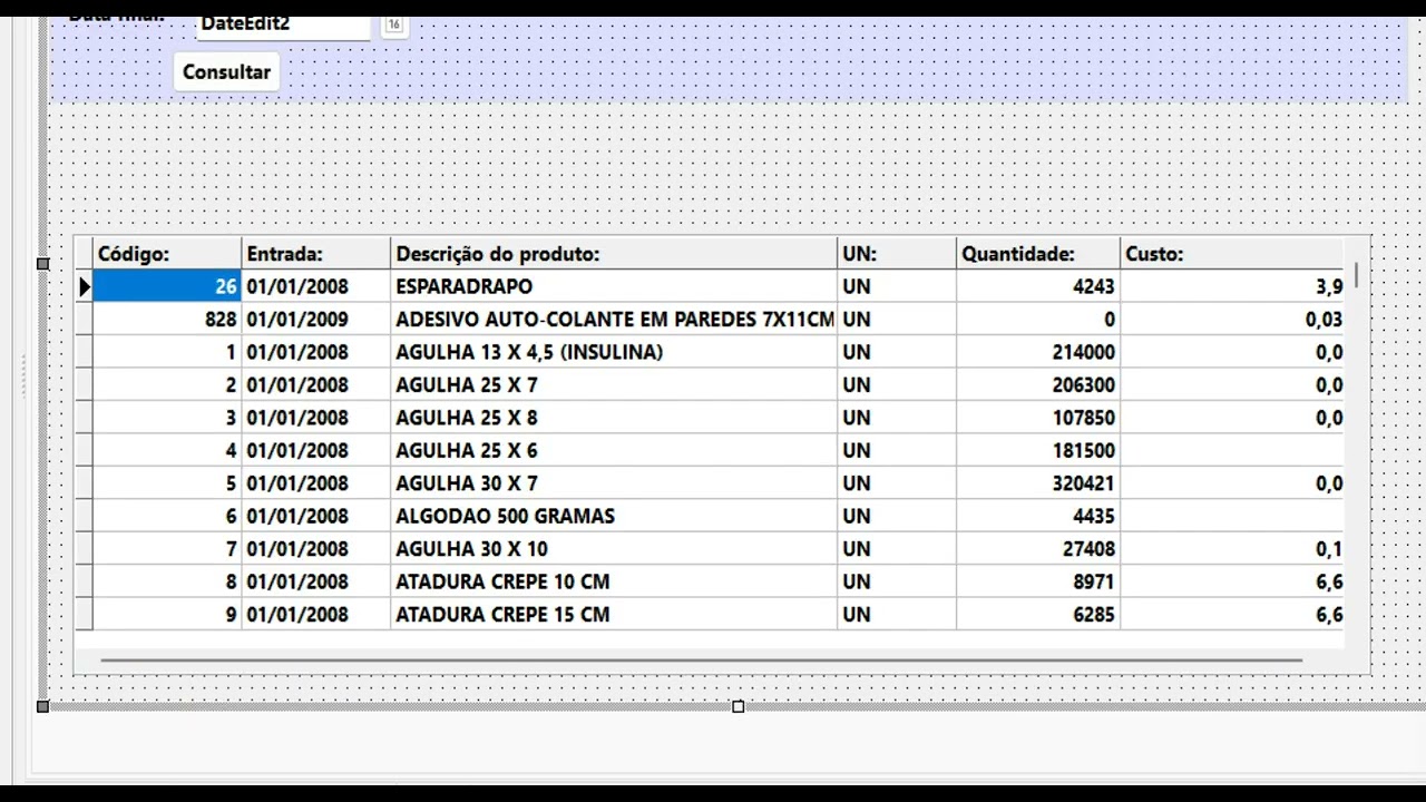 CONSULTAS GERAIS COM ZEOS E LAZARUS 4.2