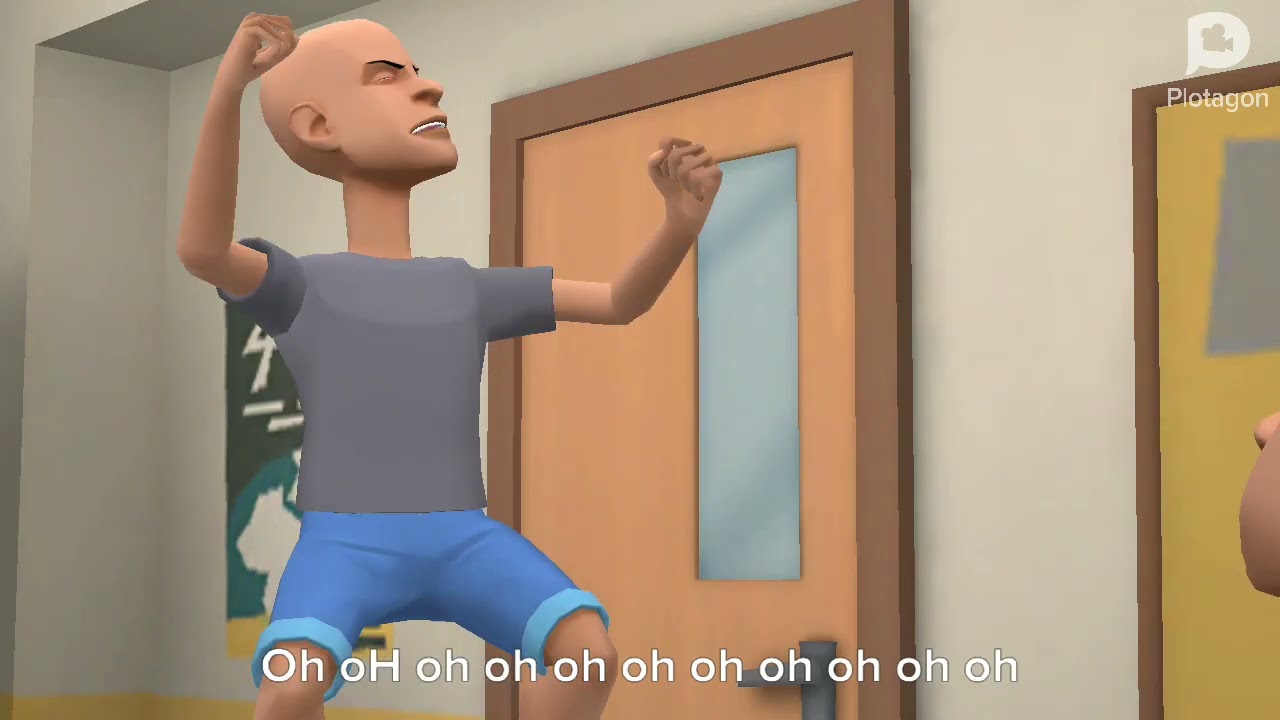 Classic Caillou grounds Caillou for no reason/grounded