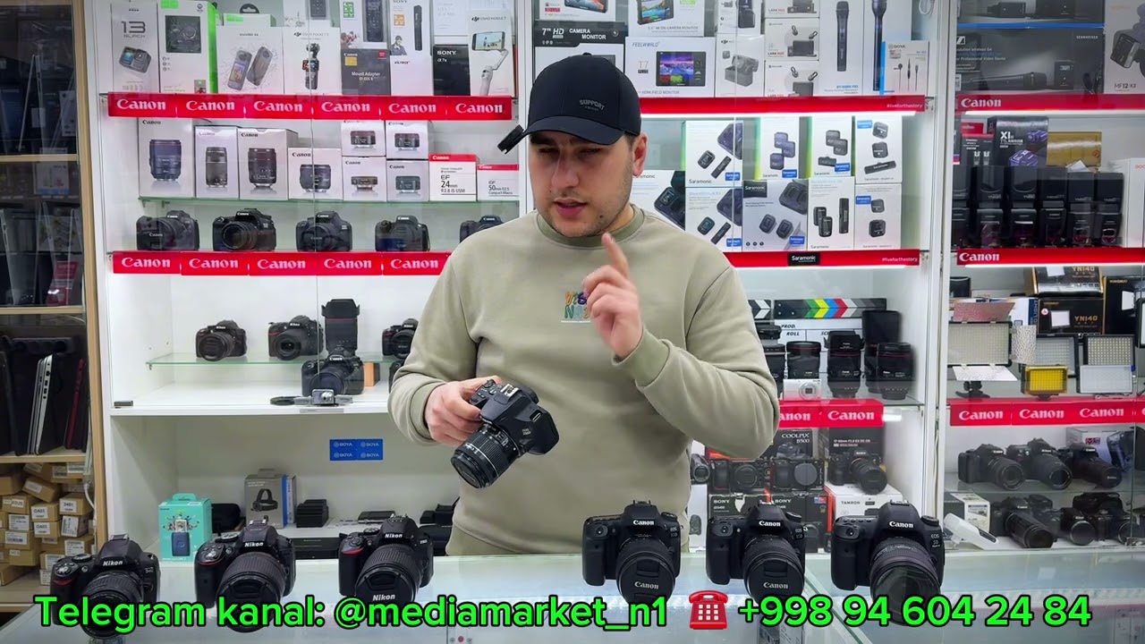 80$ dan 1500$ gacha fotoapparat narxlari | Ramazon chellenji 3-kun
