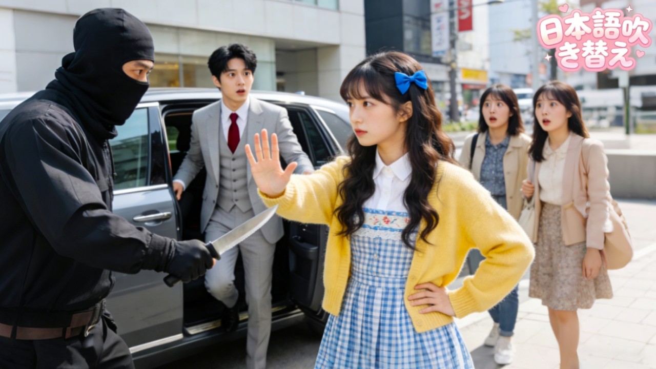 社長が暗殺されかけた。誰も助けにいけなかった。ただ一人、貧しい少女が彼を守るため刃の前に飛び出した！社長はその場で涙を流し、赤い目で彼女を抱きしめた。「残りの人生、君を守る」#drama #ceo