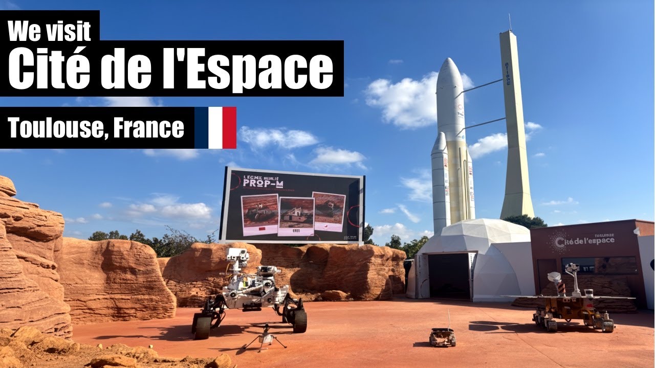 Мы посещаем Cit&eacute; de l'Espace в Тулузе: эпическое космическое приключение! Франция 🇫🇷