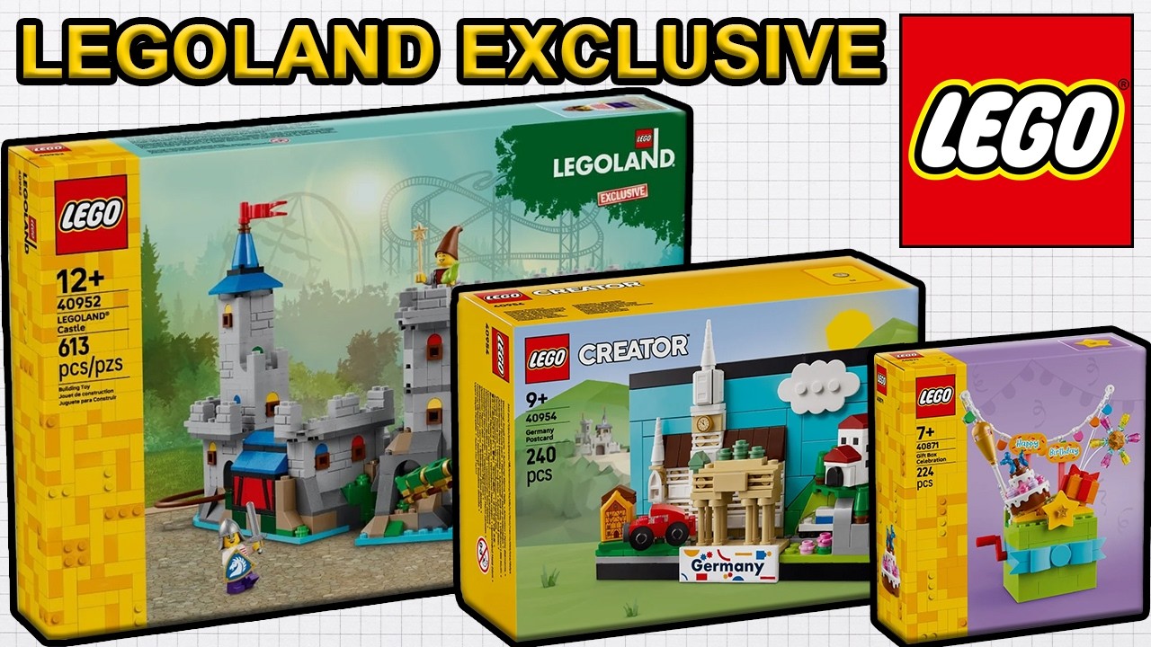 LEGOLAND EXKLUSIVE, DEUTSCHE POSTKARTE UND MEHR|LEGO News 2026