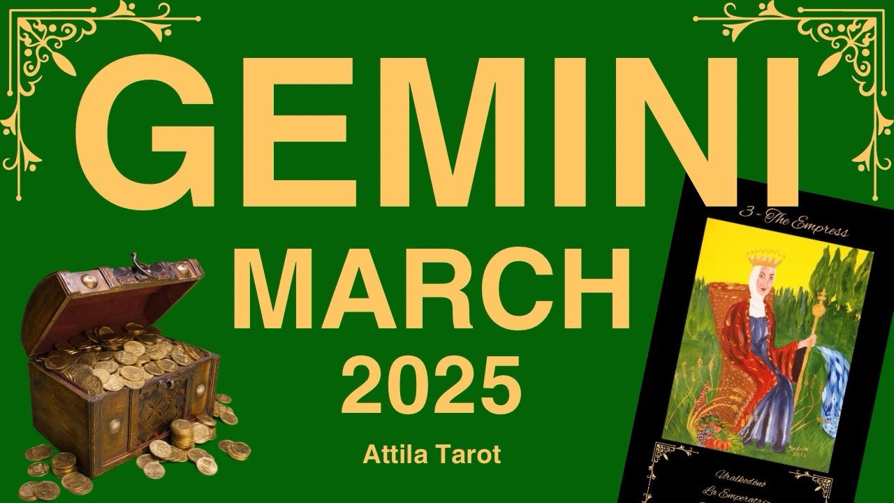 ♊️ Gemini March 2025 Money Career Finance Tarot Reading Stability New Beginning