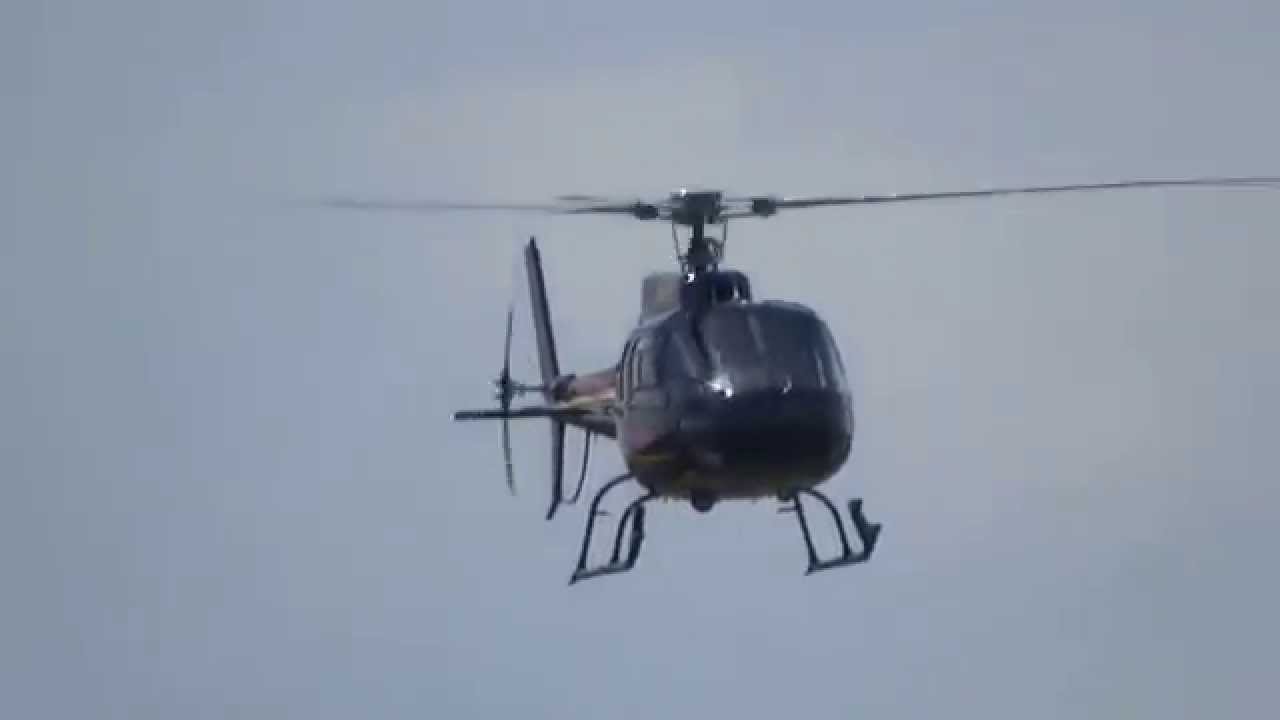 Helibras AS350 B2 Esquilo PP-MVB landing at SBBH/PLU
