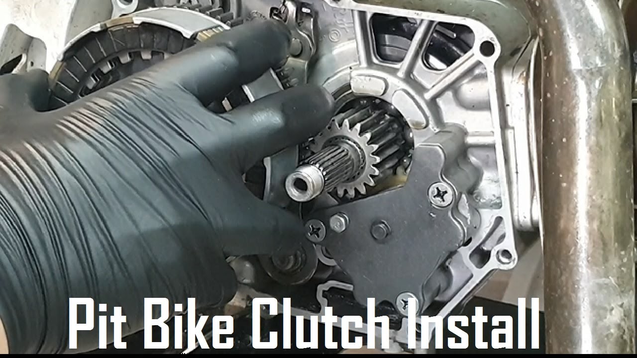 Pit Bike Clutch Install