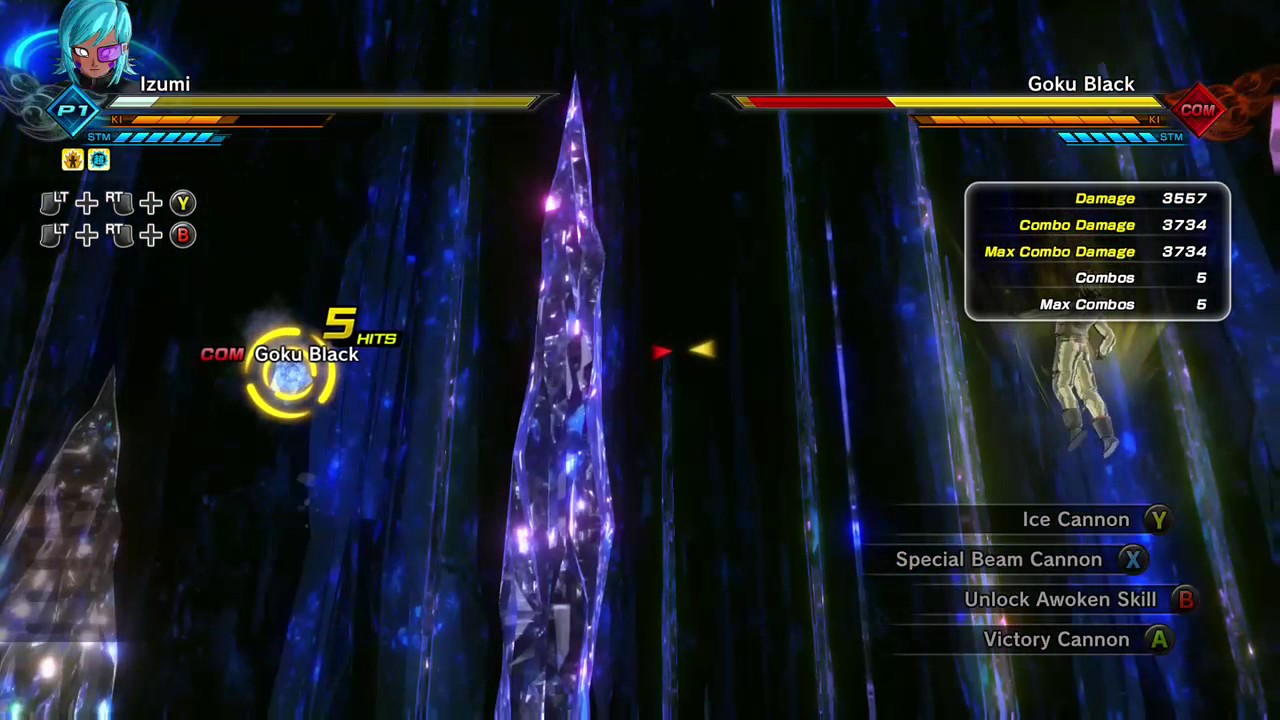 dbx2 ice beam cannon combo