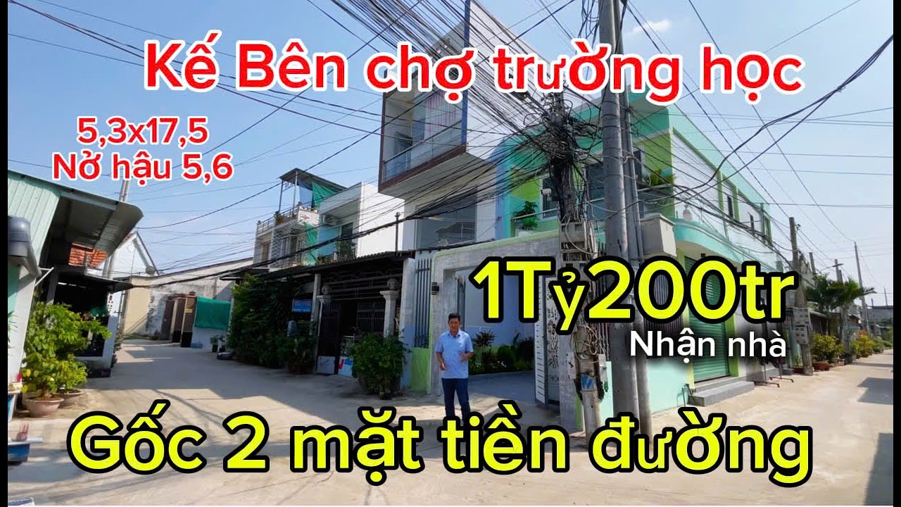 Tập 086 : Nhà Góc 2 Mặt Tiền Kinh Doanh – Vị Trí Vàng Khu Dân Cư Đông Đúc