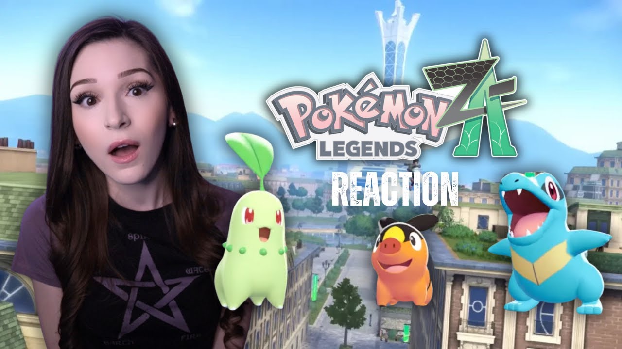 An Extended Look At Pokémon Legends: Z-A - Gameplay Trailer Reaction