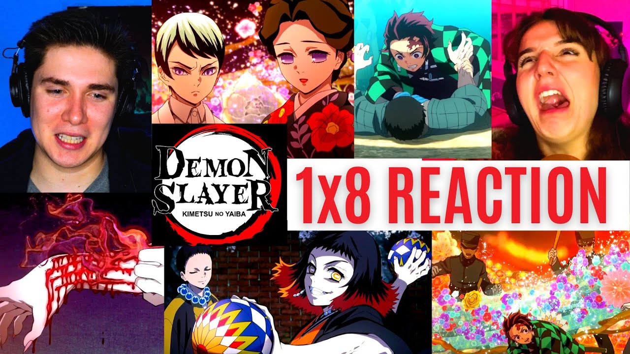 REACTING to *1x8 Demon Slayer: Kimetsu no Yaiba* LADY TAMAYO!!!(First Time Watching) Shonen Anime
