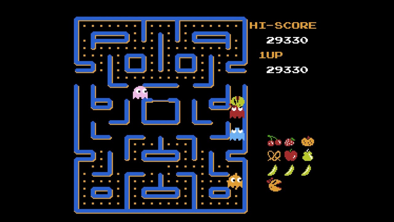 Ms. Pac-Man (NES Version) - Hard Mode Longplay