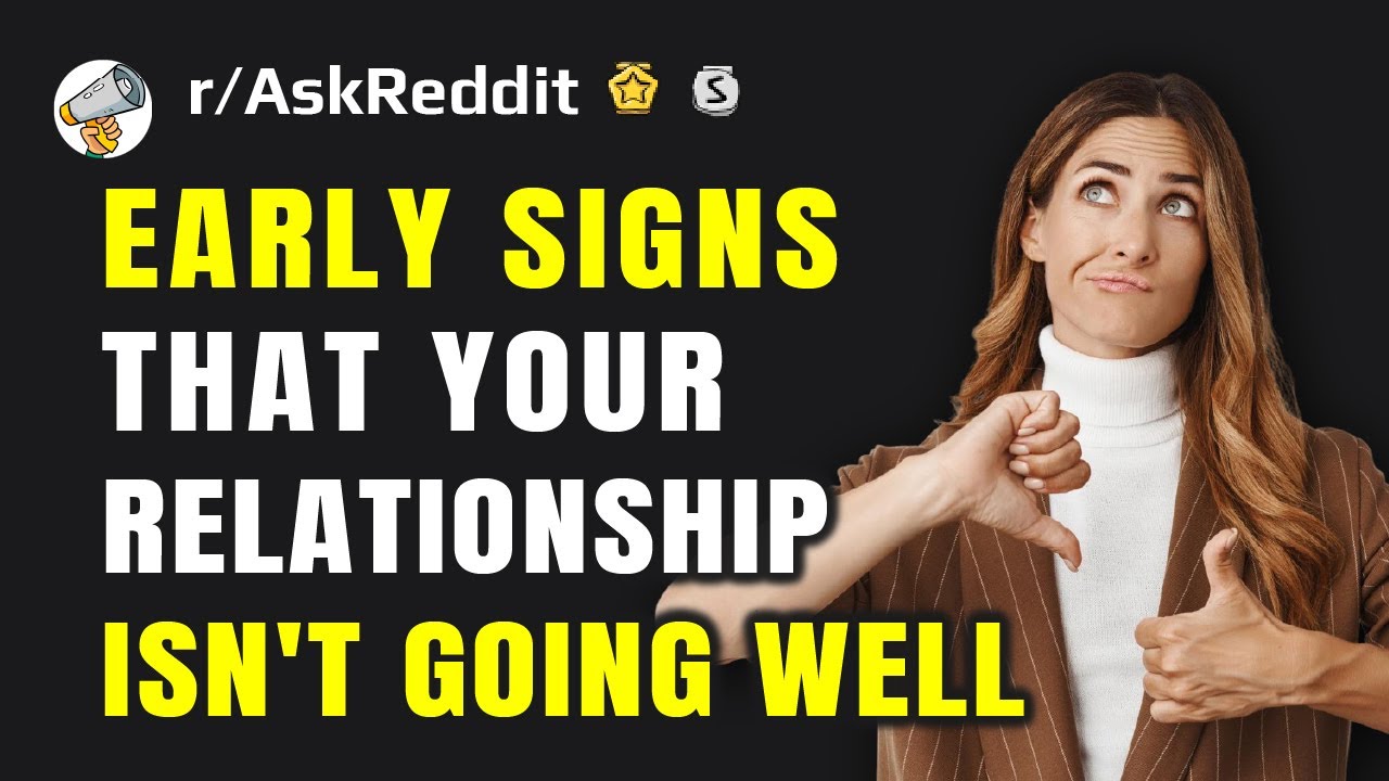 What signs do many people ignore at the start of a failing relationship?