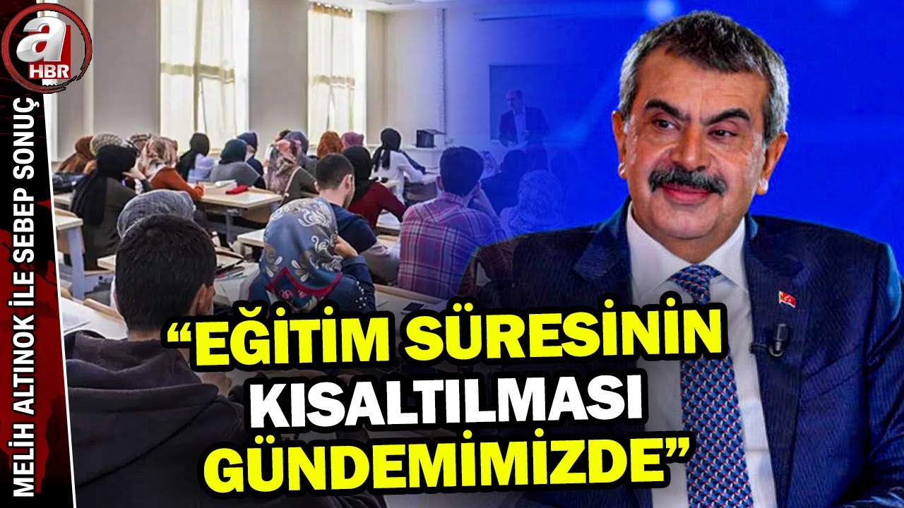Milli Eğitim Bakanı Yusuf Tekin A Haber'de - Melih Altınok İle Sebep Sonuç - 26.11.2025 | A Haber