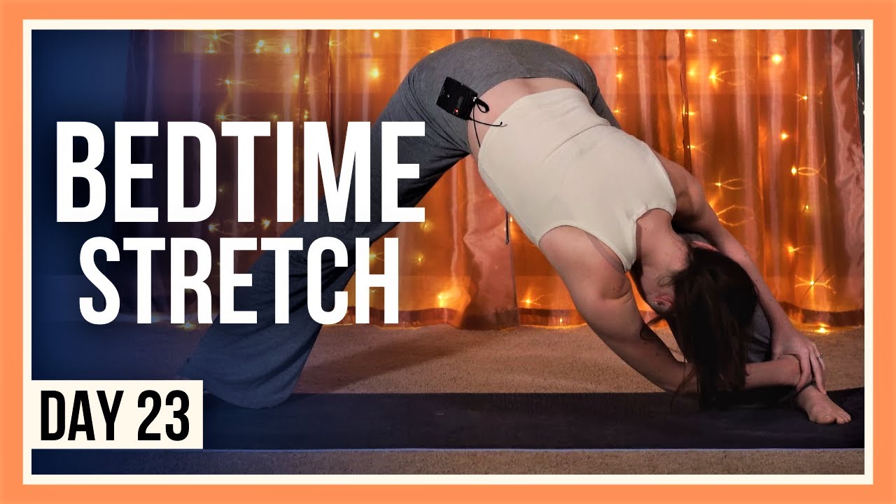15 min Evening Yoga Flow &ndash; Day #23 (BEDTIME YOGA FULL BODY)
