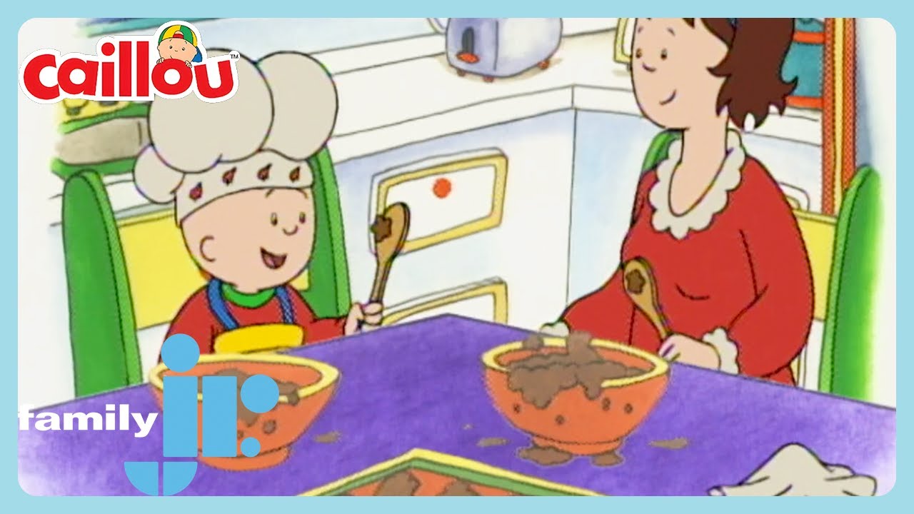 Caillou - Baking Cookies | Family Jr.