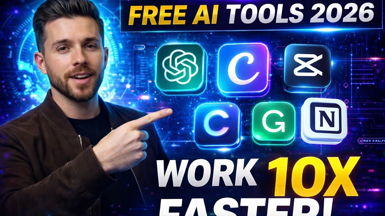 Top 5 Free AI Tools You Must Try (2026)|| AI Can Replace Human 