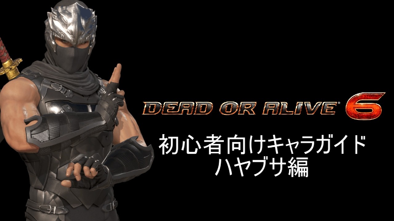 【DOA6】初心者向けガイド - ハヤブサ