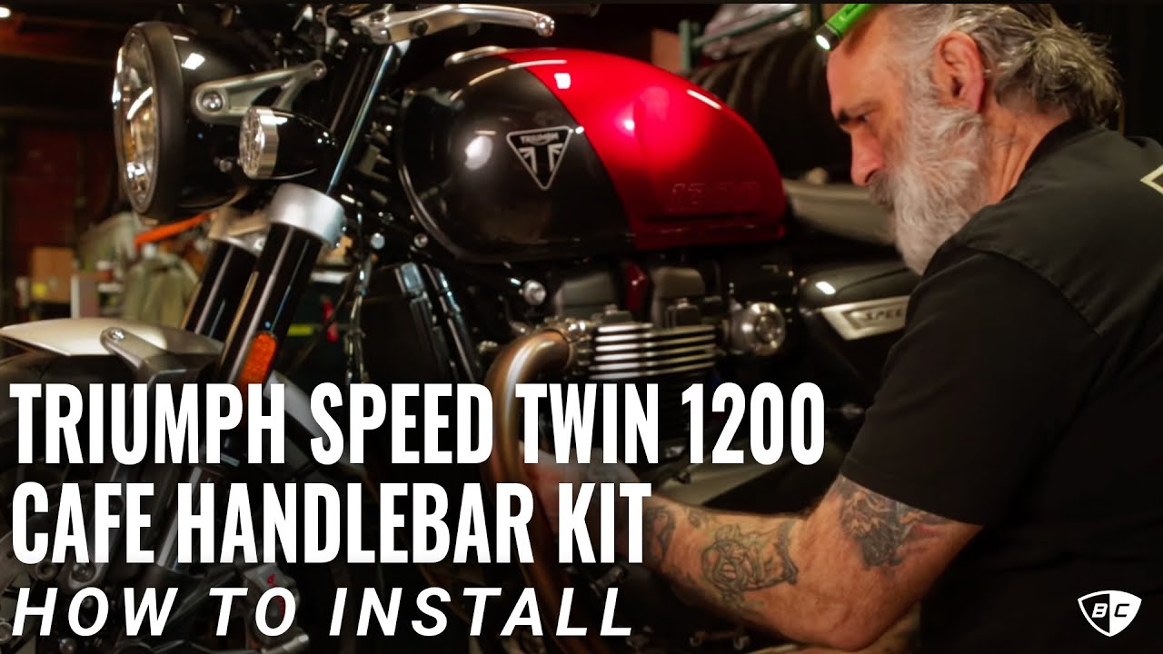 How to Install Cafe Handlebar Kit on 2024 Triumph Speed Twin 1200