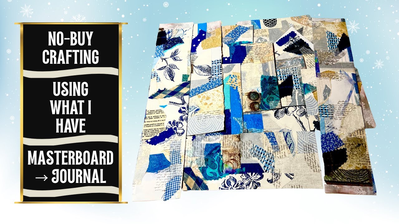 Stash-Busting Masterboard | Buy-Free Journaling Prep